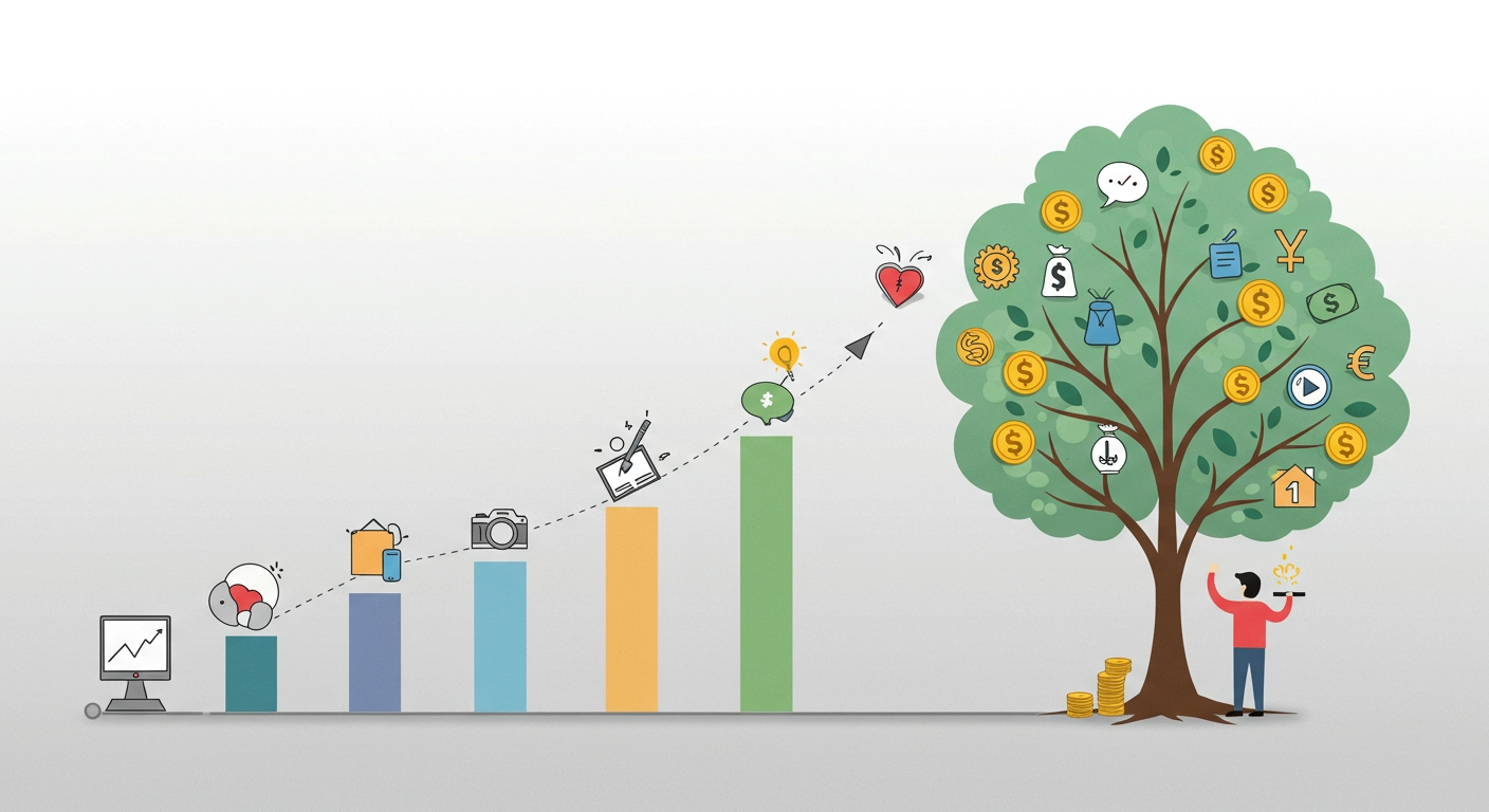 Da Hobby a Reddito Extra: Come Monetizzare le Tue Competenze Creative