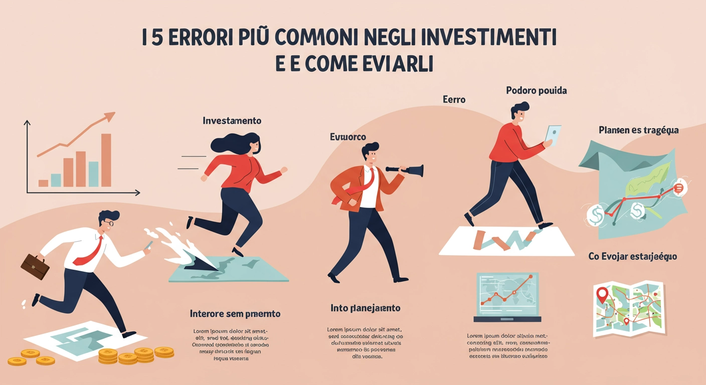 I 5 Errori Più Comuni Negli Investimenti e Come Evitarli