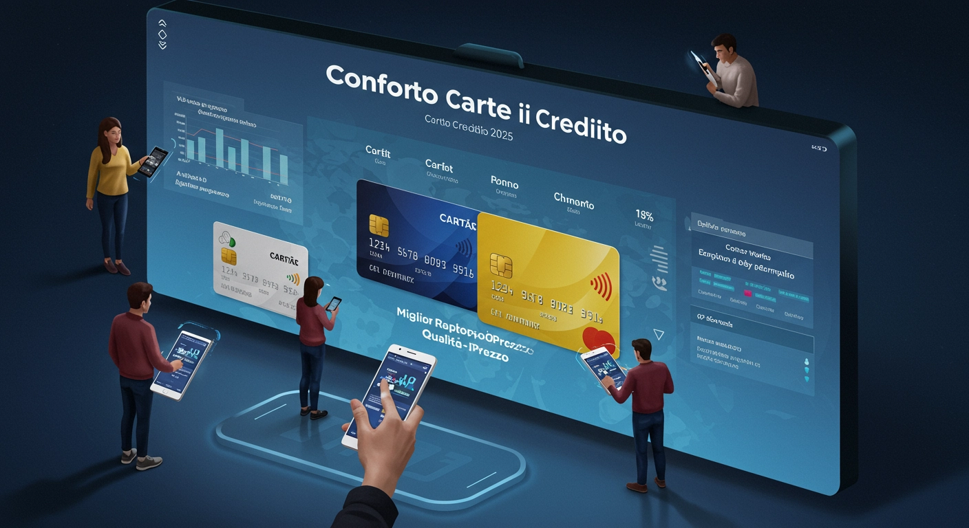 Confronto Carte di Credito 2025: Quale Offre il Miglior Rapporto Qualità-Prezzo?