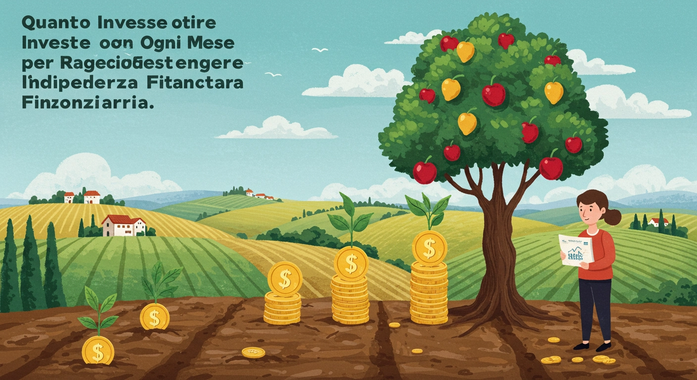 Quanto Investire Ogni Mese per Raggiungere l’Indipendenza Finanziaria?