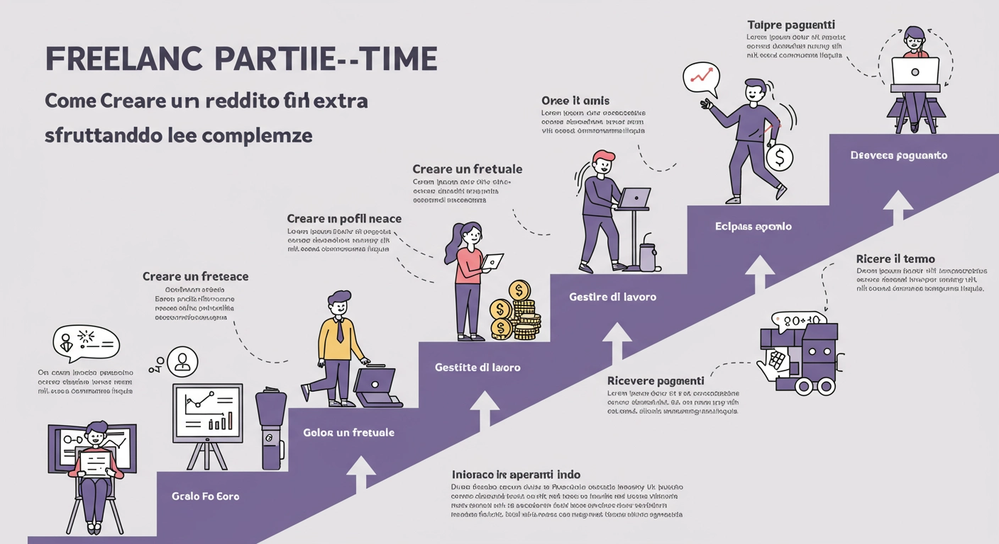 Freelance Part-Time: Come Creare un Reddito Extra Sfruttando le Tue Competenze