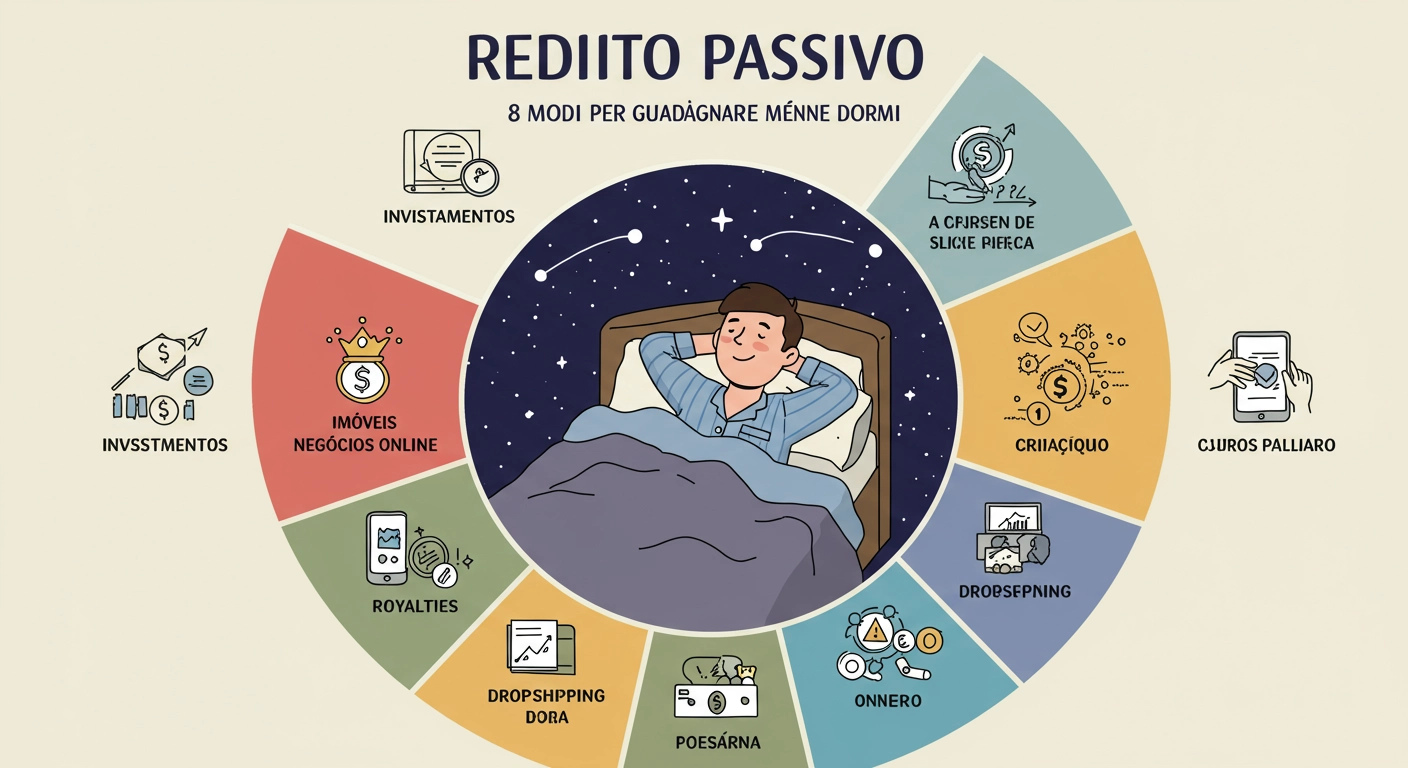 Reddito Passivo: 8 Modi per Guadagnare Mentre Dormi
