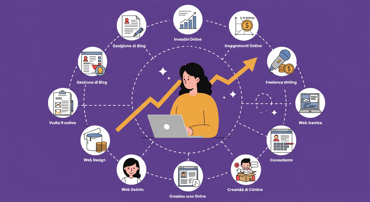 10 Modi Realistici per Guadagnare un Reddito Extra da Casa nel 2025