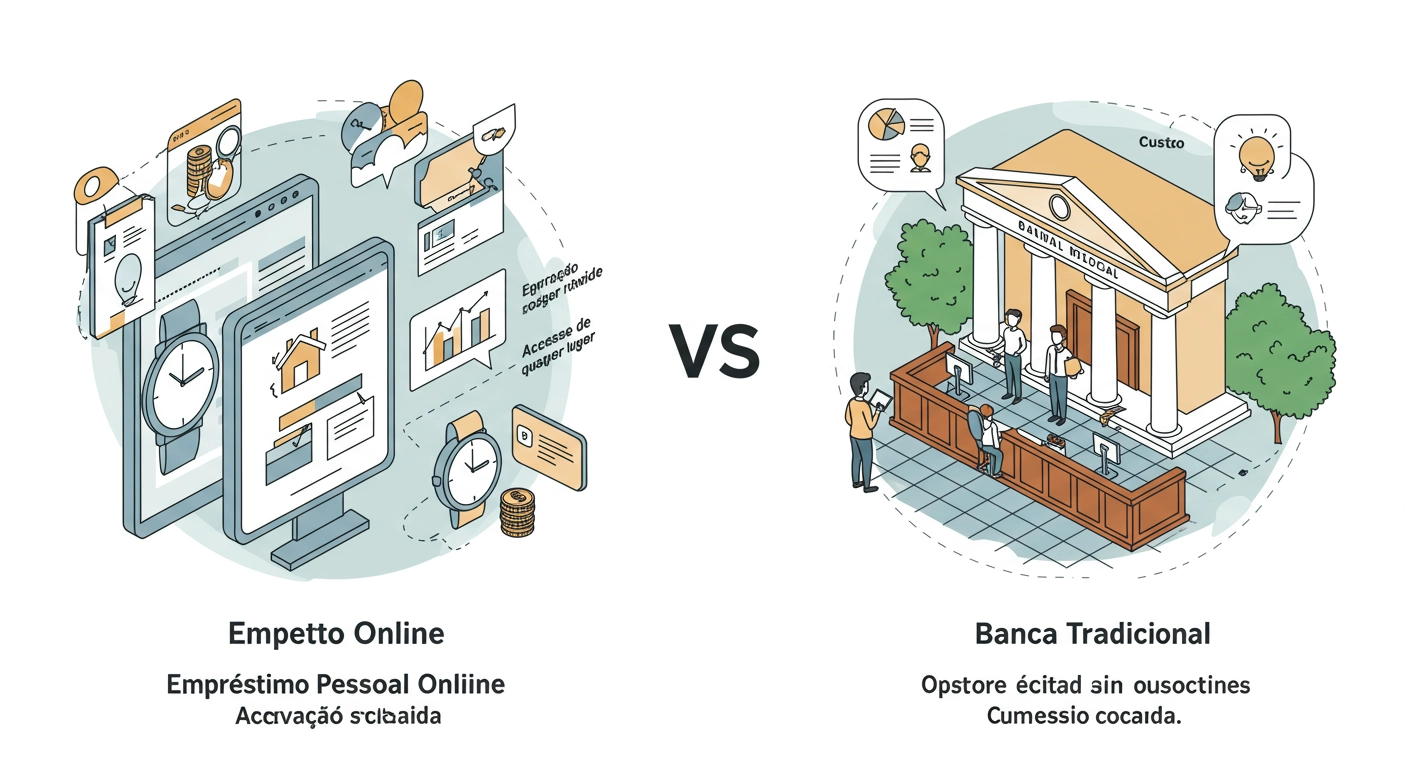 Prestito Personale Online vs Banca Tradizionale: Pro, Contro e Differenze
